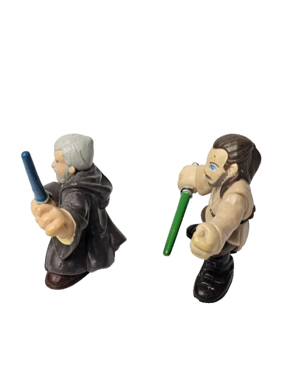 Star Wars Galactic Heroes Action Figure 6pc Obi-Wan Kenobi Boba Fett Mandalorian